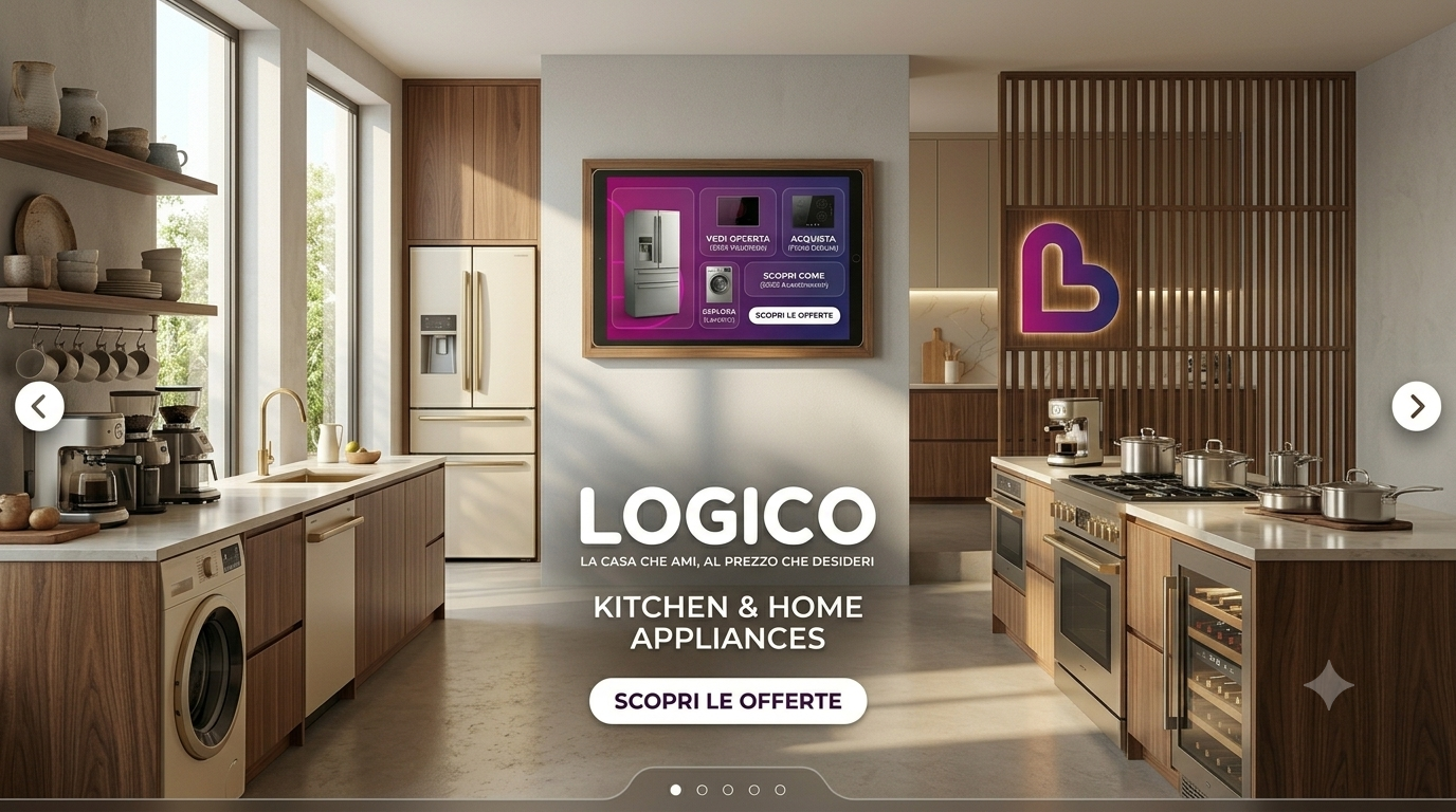 Elettrodomestici cucina e casa da Logico Outlet