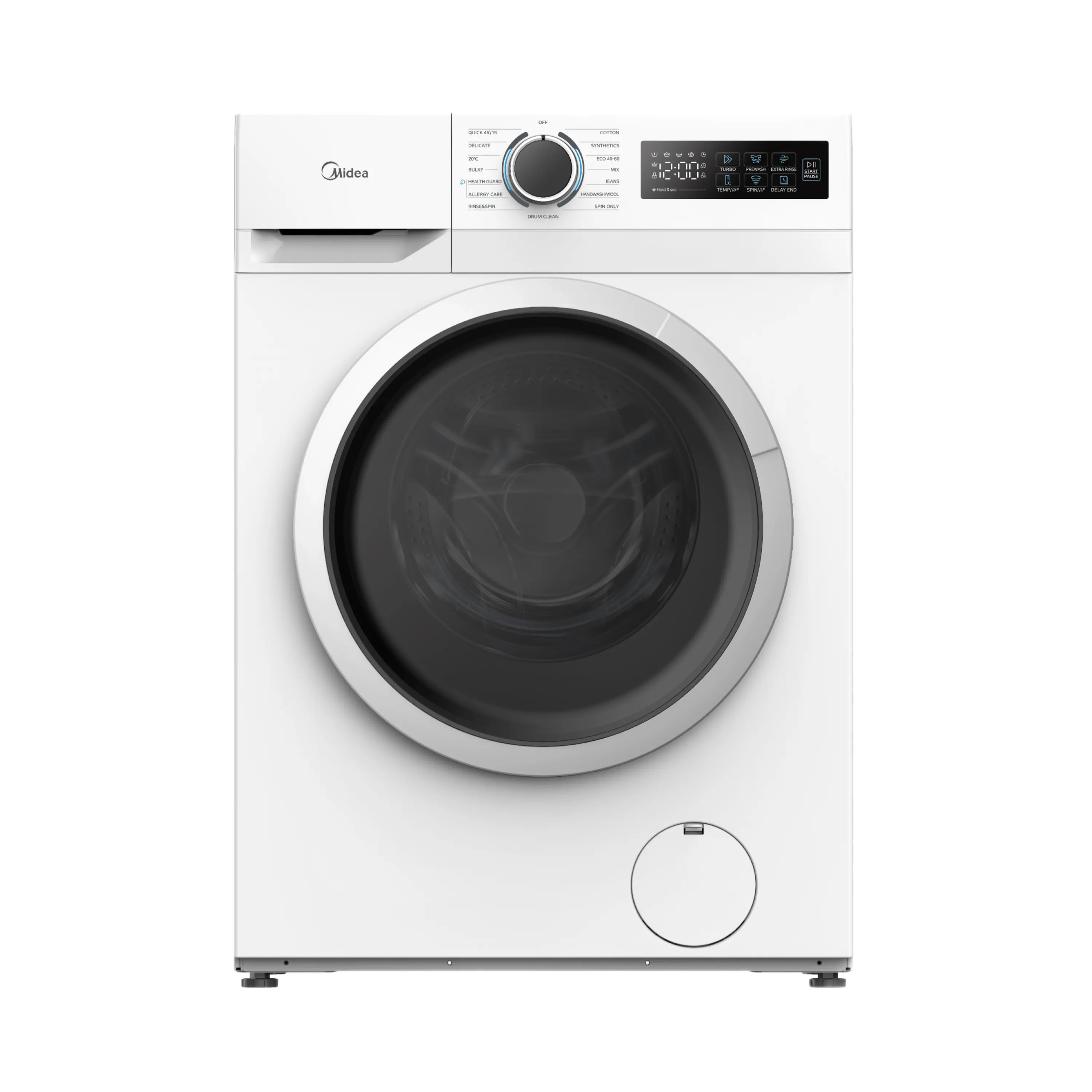 Lavatrice a Carica Frontale Midea MF110 Classe A 9 kg – Bianca
