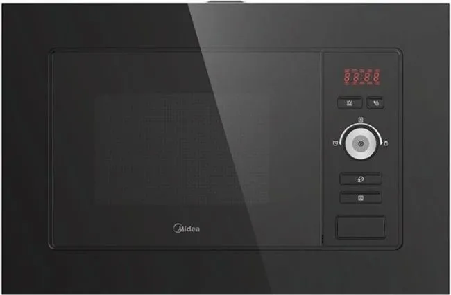 Forno a Microonde da Incasso Combinato con Grill Midea MW 20 DI BK (20 Litri, 800W, Nero)